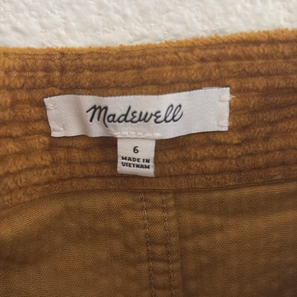 Madewell Corduroy A-Line Mini Skirt - Picture 3 of 4